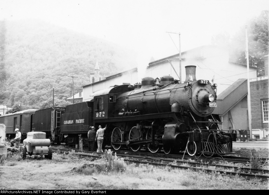 CP 4-6-0 #972 - Canadian Pacific